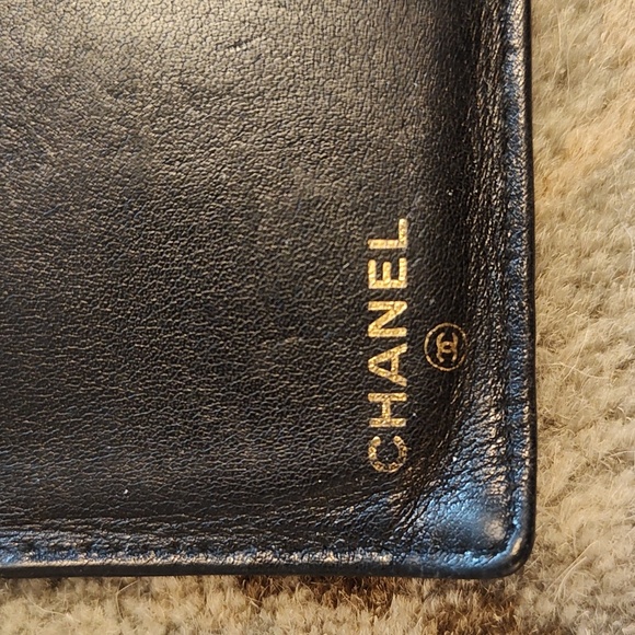 Vintage Chanel wallet black leather - Picture 4 of 9